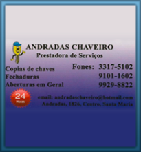  Andradas Chaveiro