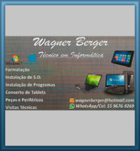 Wagner Berger - Técnico em Informática